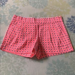 J Crew Pink High Waisted Shorts